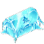 Large Frozen Castle Chest