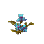 Cyan Arid Flower