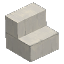 Chalk Brick Stairs