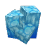 Cyan Crystal - Large