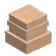 Peachstone Cobble Pillar - Base