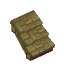 Quartzite Cobble Roof - Hollow