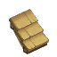 White Sandstone Cobble Roof - Hollow