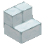 Snow Brick Stairs