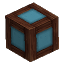 Wooden Wall - Crossed Trestle (Cyan)