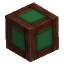 Wooden Wall - Crossed Trestle (Green)