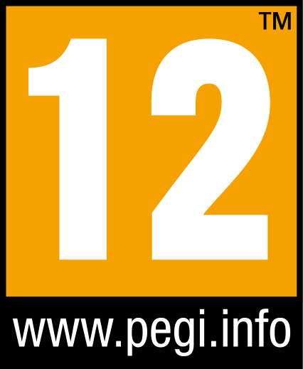 PEGI 12 yaş sınırı etiketi