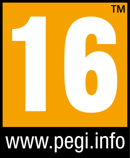 PEGI 16 yaş sınırı etiketi