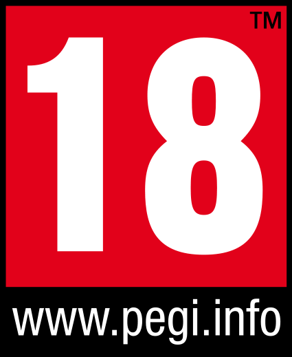 PEGI 18 yaş sınırı etiketi