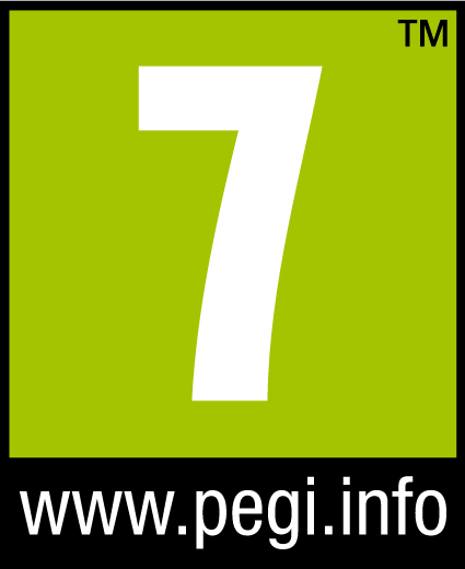 PEGI 7 yaş sınırı etiketi