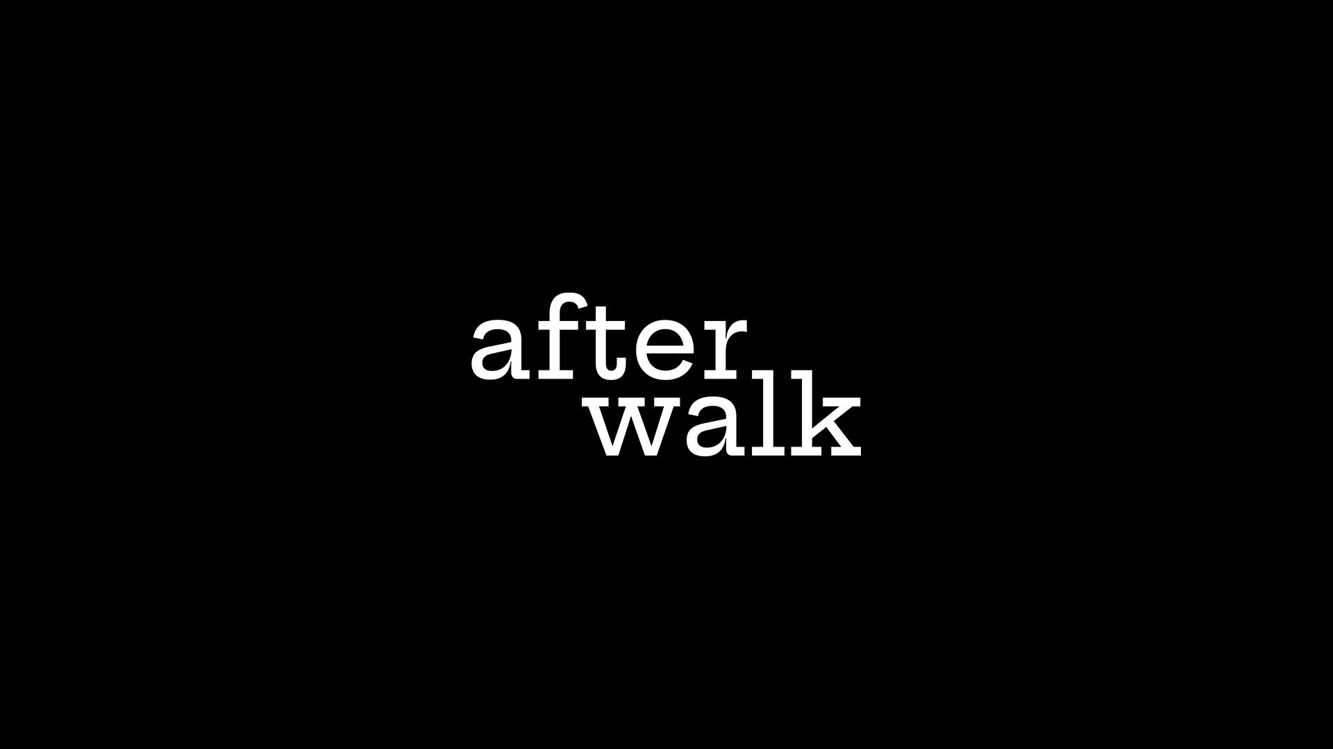 afterwalk - Logosu