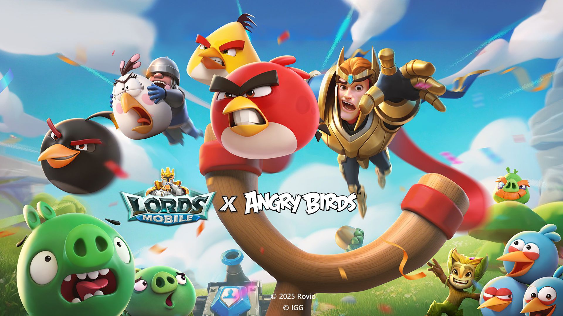 IGG, Rovio Entertainment Corporation iş birliği ile Angry Birds karakterleri mobil strateji oyunu Lords Mobile’a geldi.