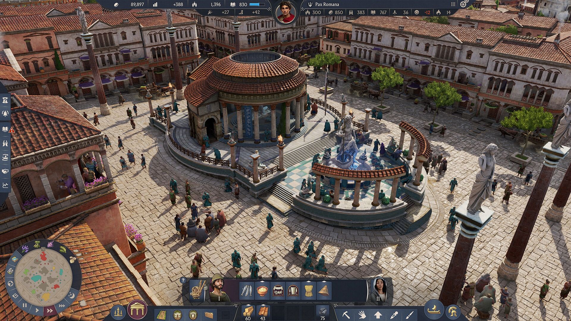 Anno 117: Pax Romana - Tapınak