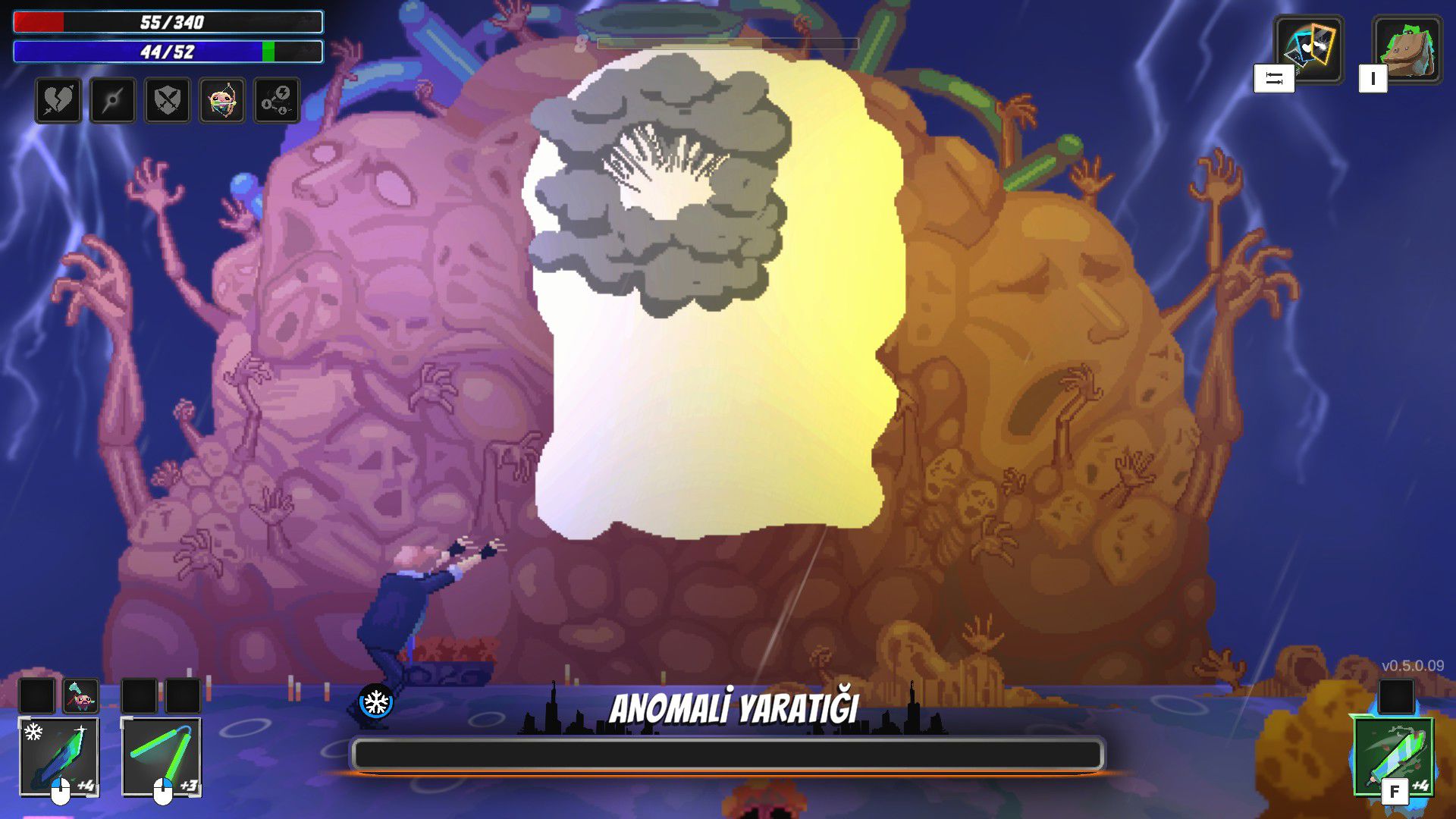 Anomaly President - Anomali Yaratığı boss savaşı