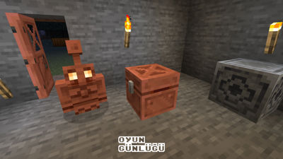 Minecraft bakır sandık (Copper Chest) rehberi