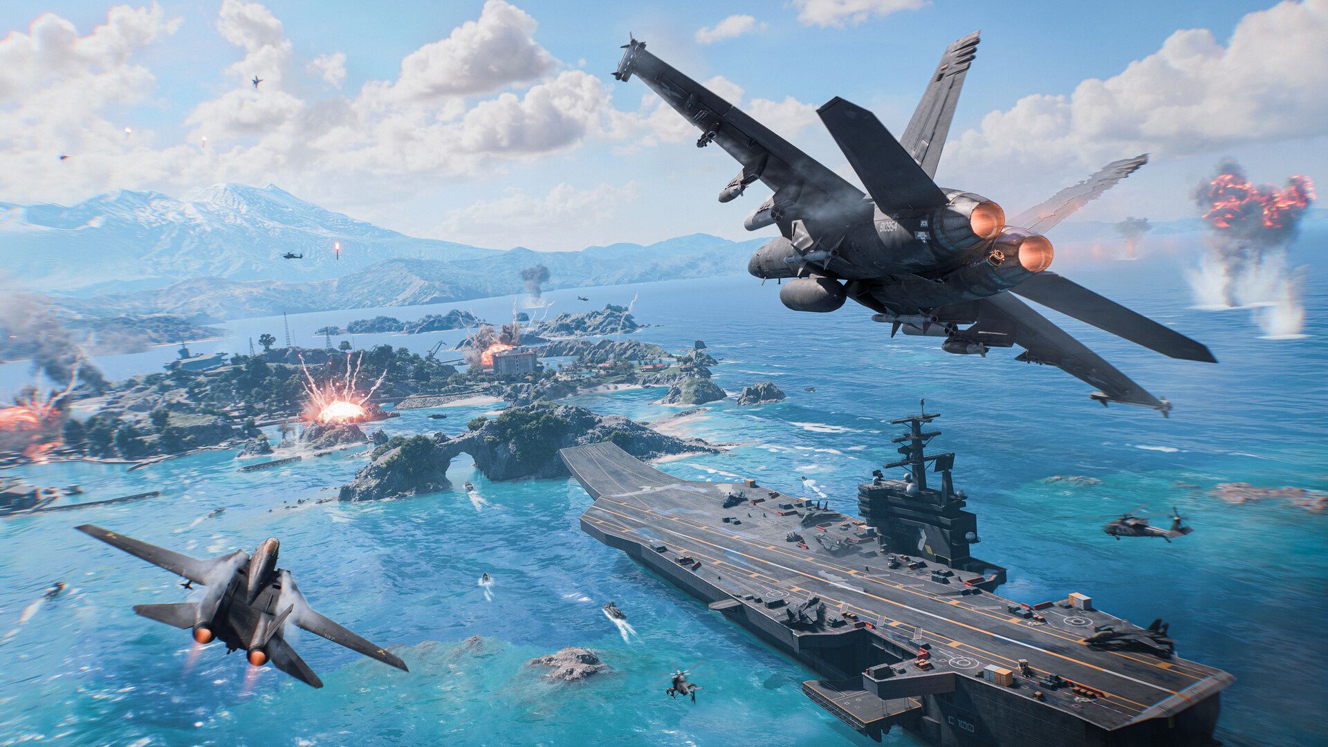 Battlefield 6 TSURU REEF haritası.
