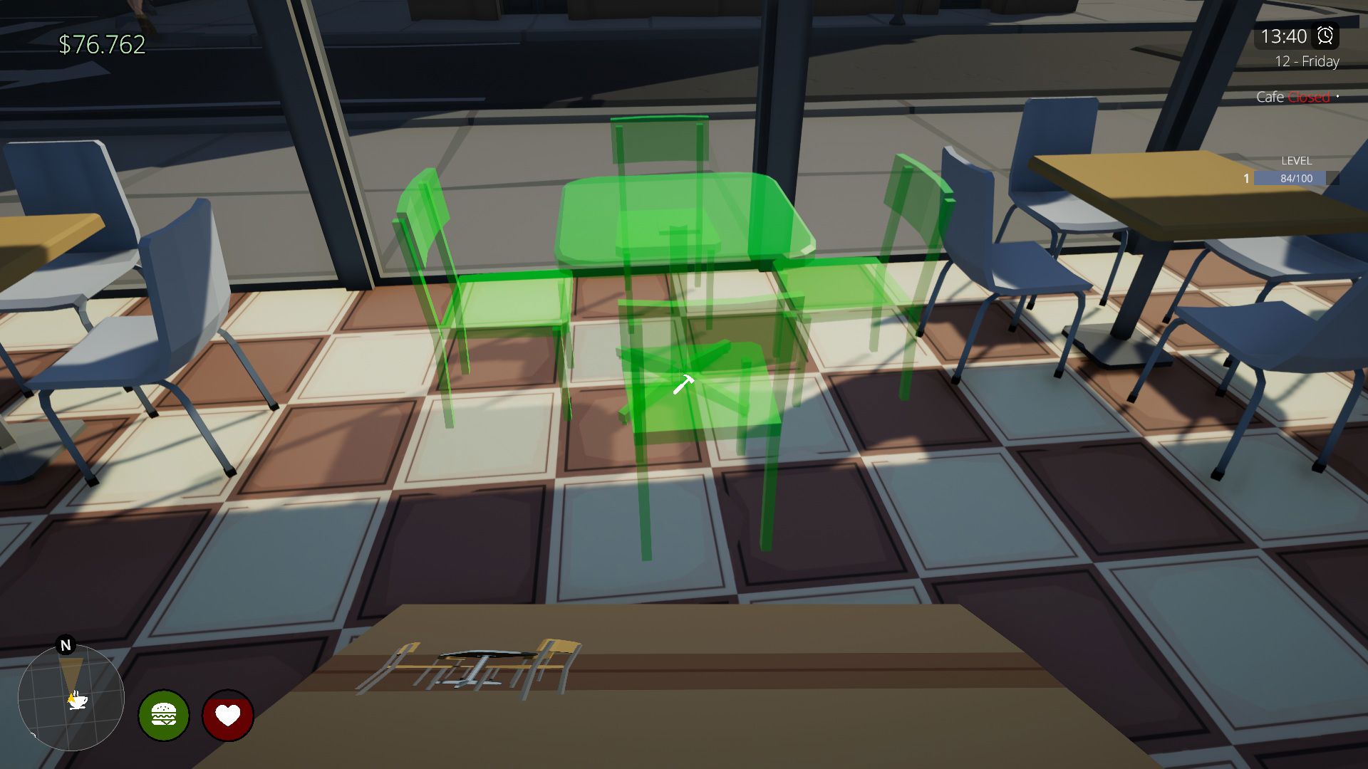 Cafe Life Simulator demo sürümü ekim ayında yayımlanacak.