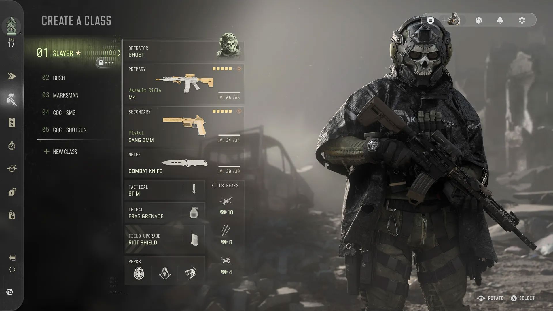 Modern Warfare 4 Sınıf Oluşturma ve Operatörler