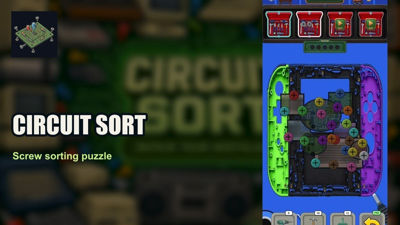 Circuit Sort: Screw Puzzle cover art