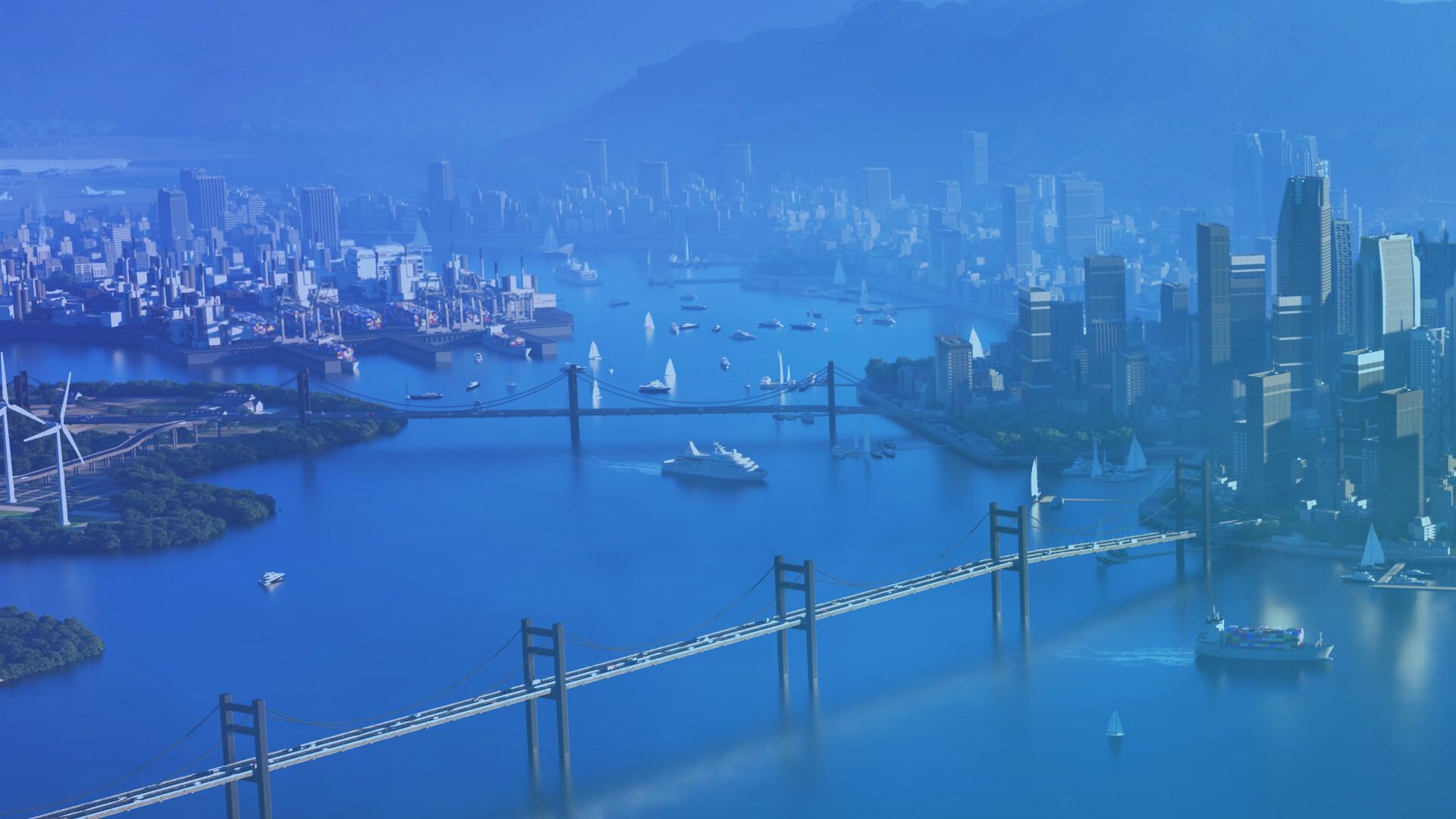 Cities: Skylines 2 Bridges & Ports DLC'si asma köprüler ve deniz fenerleri dahil yeni Marine Industries eklemesinin yanı sıra 100'den fazla içerik sunacak.
