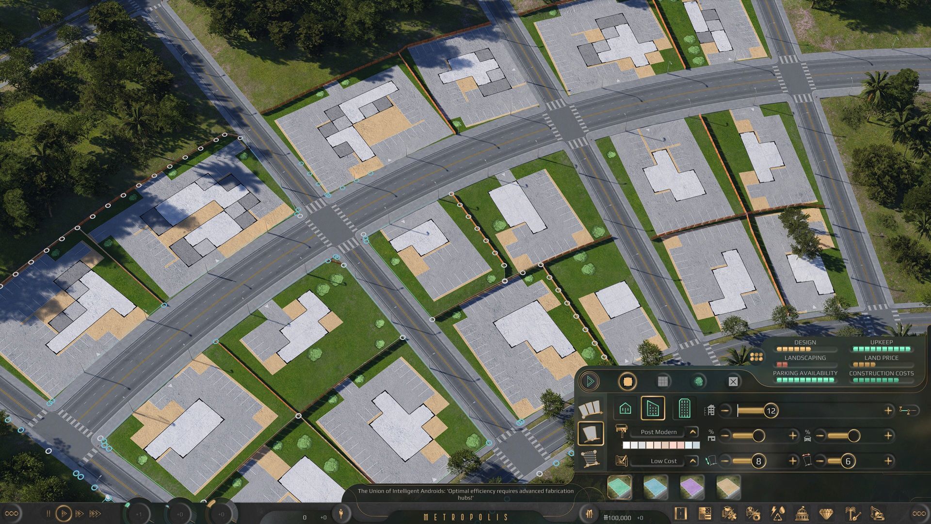 Citystate Metropolis - Konutlar