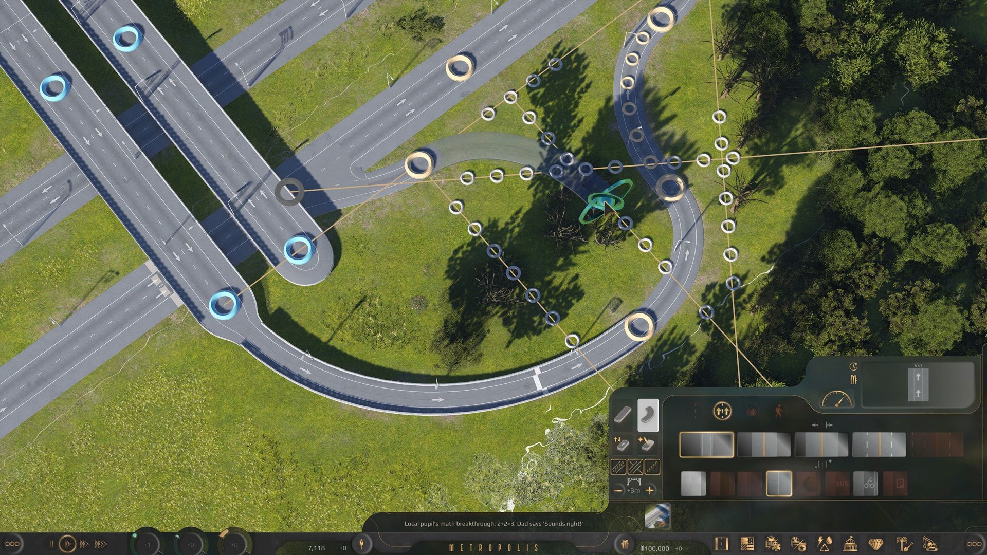 Citystate Metropolis - Yol sistemi