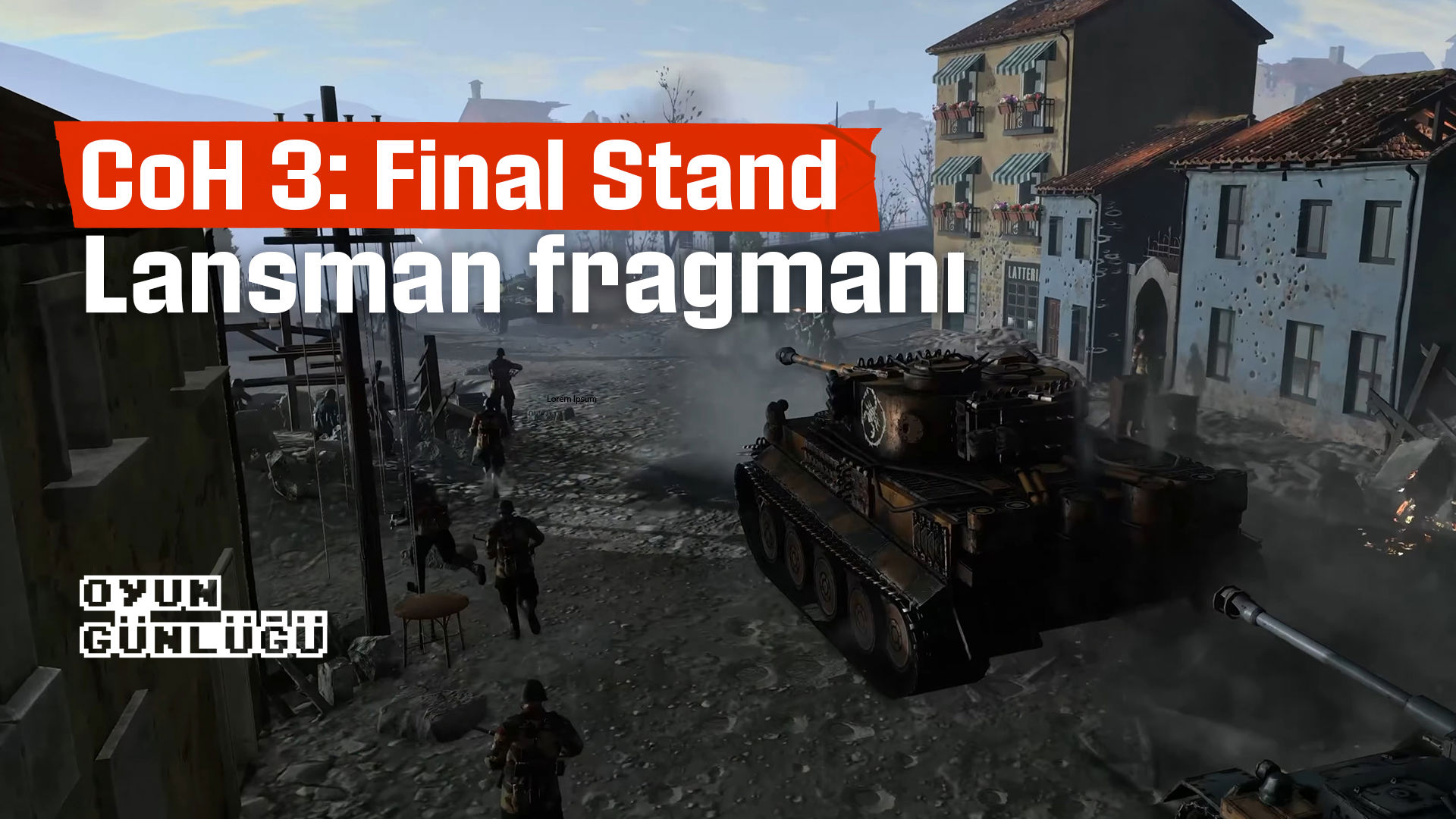 Company of Heroes 3: Final Stand lansman fragmanı yayımlandı