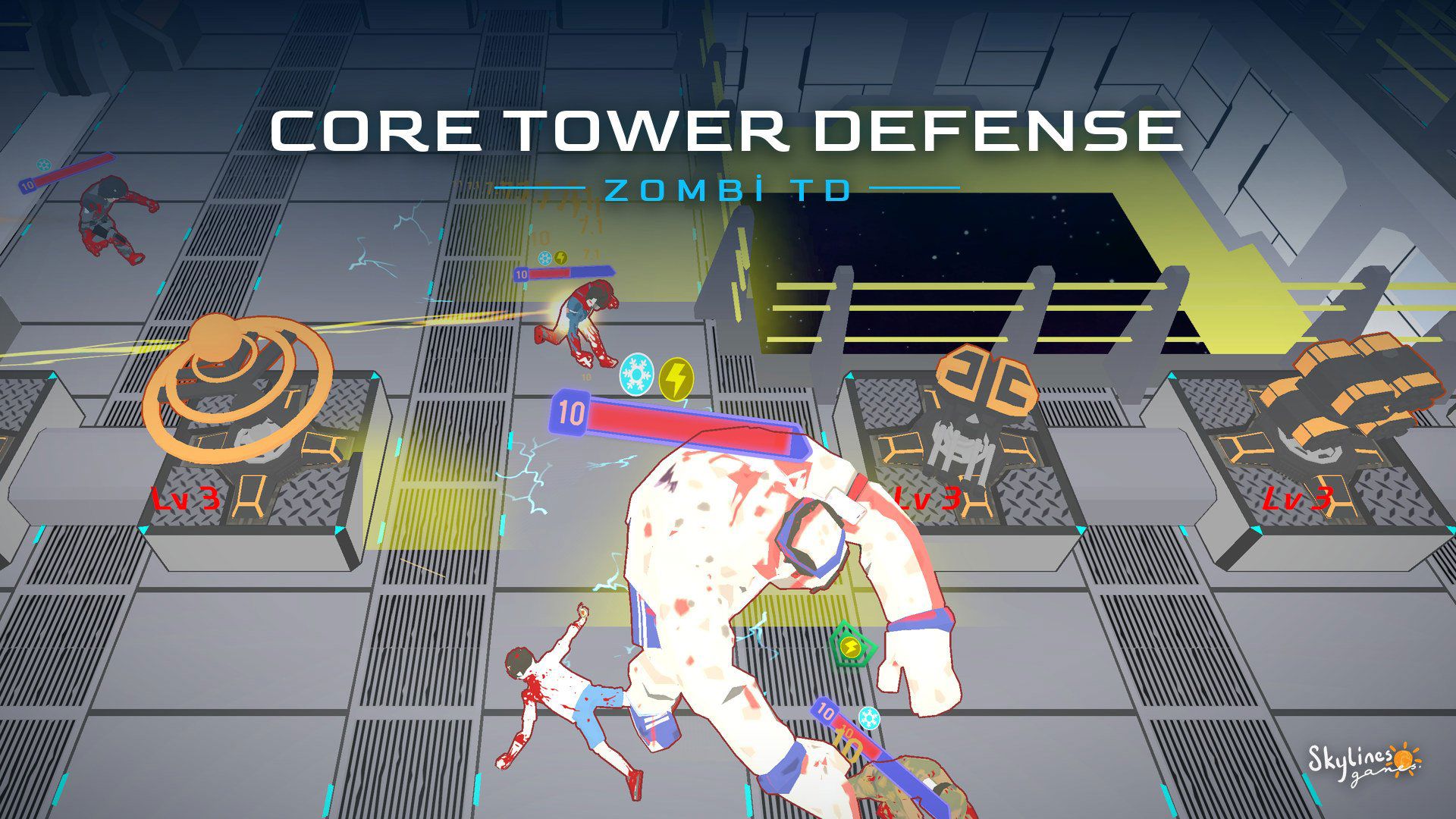 Core Tower Defense: Zombi TD