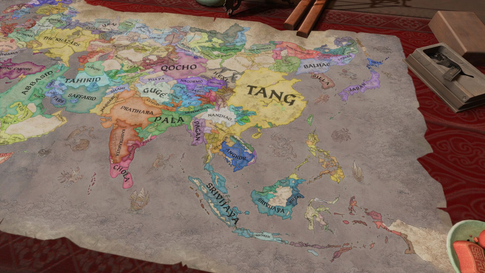 Crusader Kings 3 en büyük genişleme paketi All Under Heaven bugün PC platformuna geldi. Paket ile Çin, Japonya ve Güneydoğu Asya oyuna eklendi.