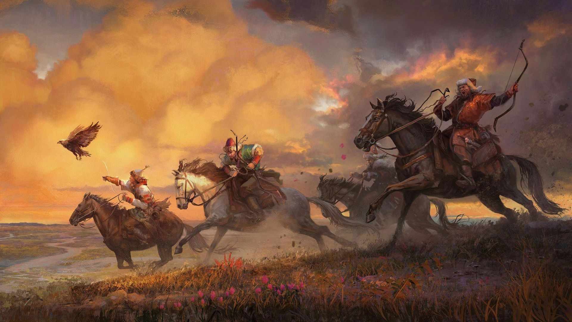 Crusader Kings 3 için ikinci Temel Genişletme olan Khans of the Steppe'te göçebe hayatı sahneye çıkıyor.