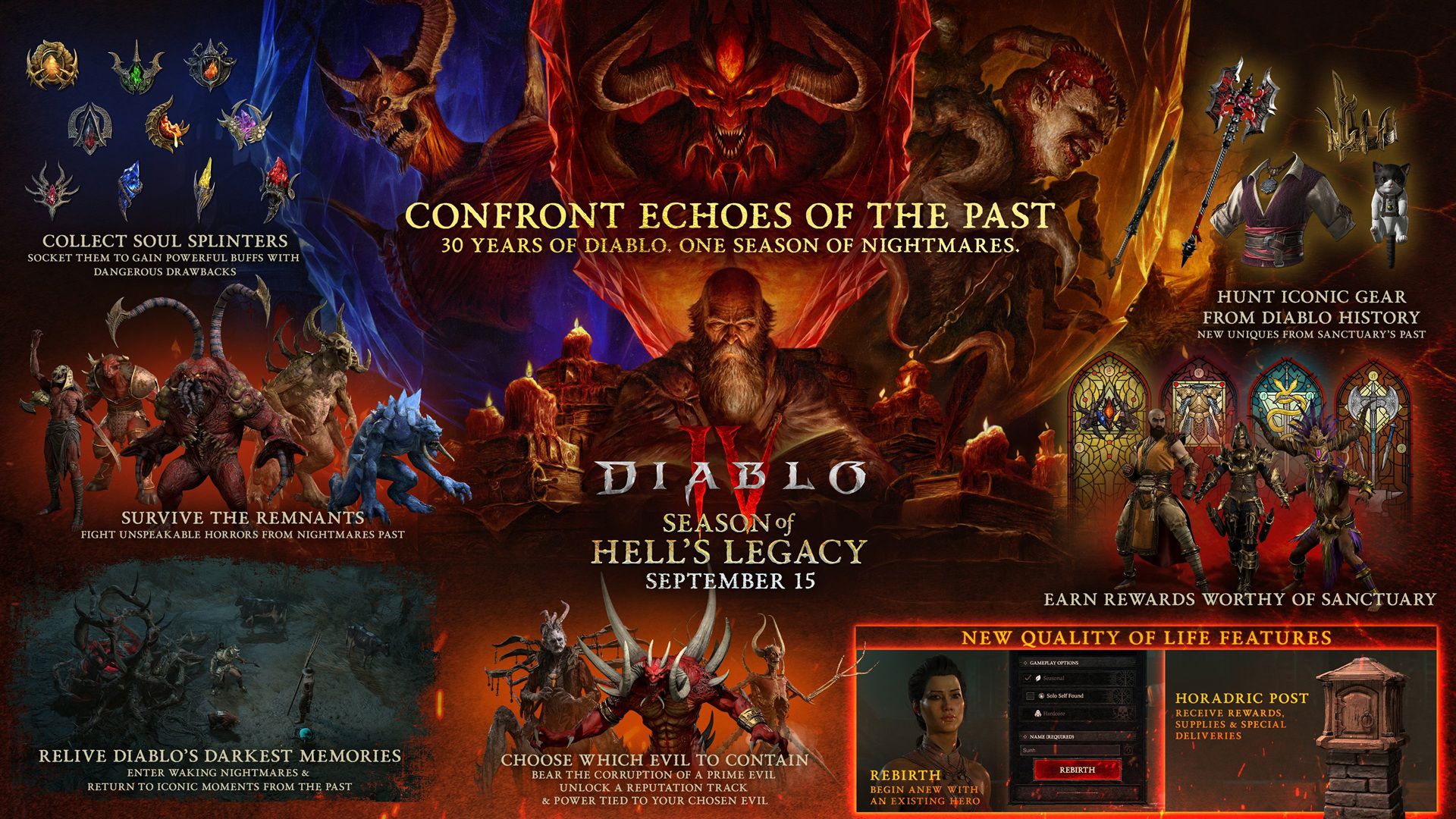 Diablo 4, Season of Hell's Legacy 15 Eylül'de başlıyor
