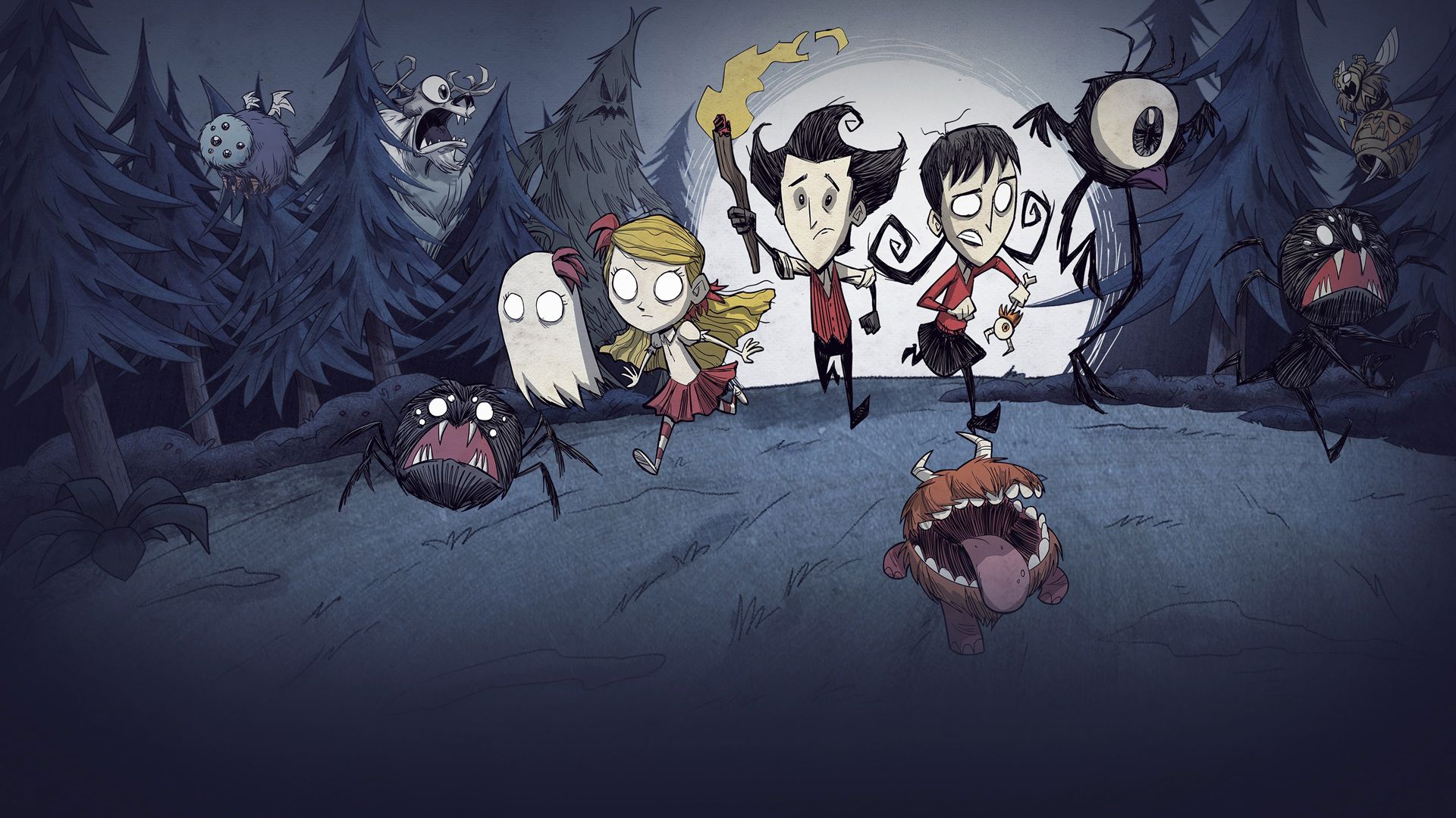 Hayatta kalma sınırlarını zorlayan Don't Starve Together, karanlık bir dünyada açlık, canavarlar ve delilikle mücadele ettiğin çok oyunculu bir macera.