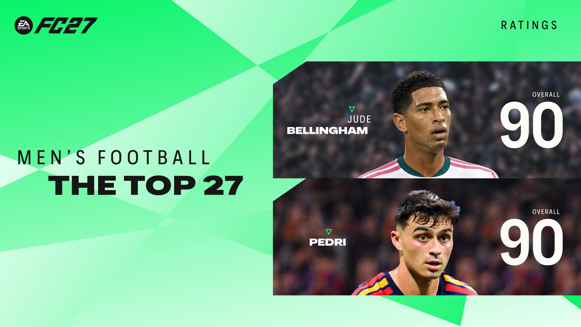 EA Sports FC 27 en iyi 27 erkek futbolcu