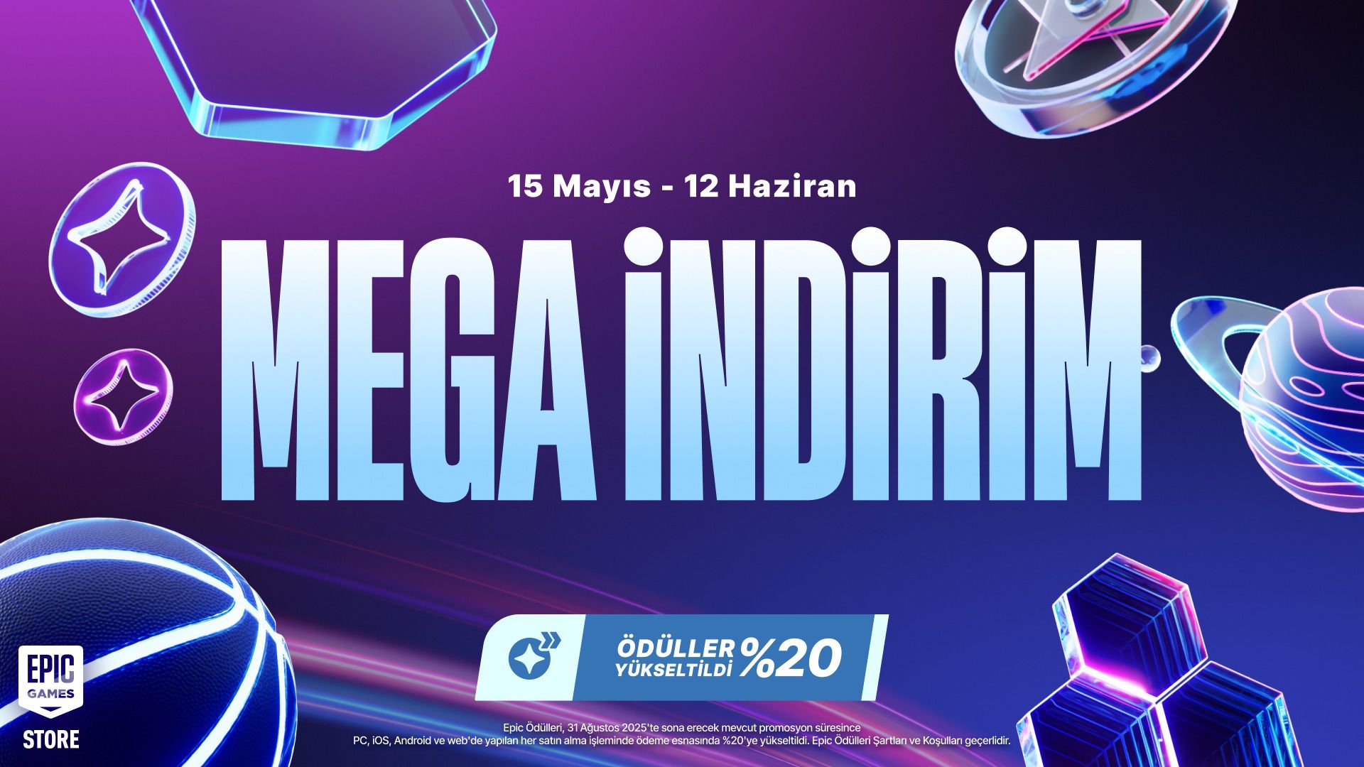 Epic Games mağazasında yeni indirim sezonu MEGA İndirim 2025 ile başladı.