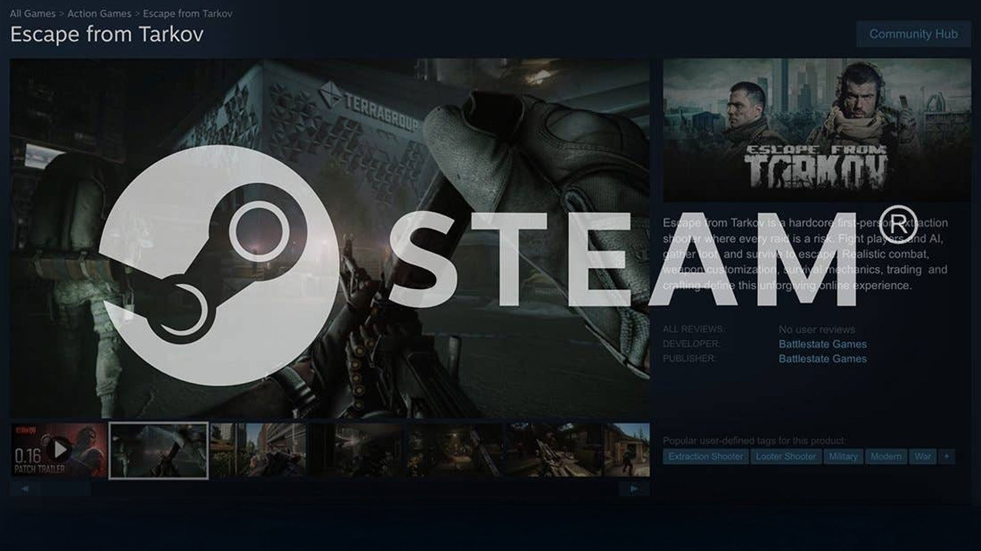 Battlestate'in stüdyo başkanı Nikita Buyanov, Escape from Tarkov oyununun Steam platformuna geleceğini resmen açıkladı.