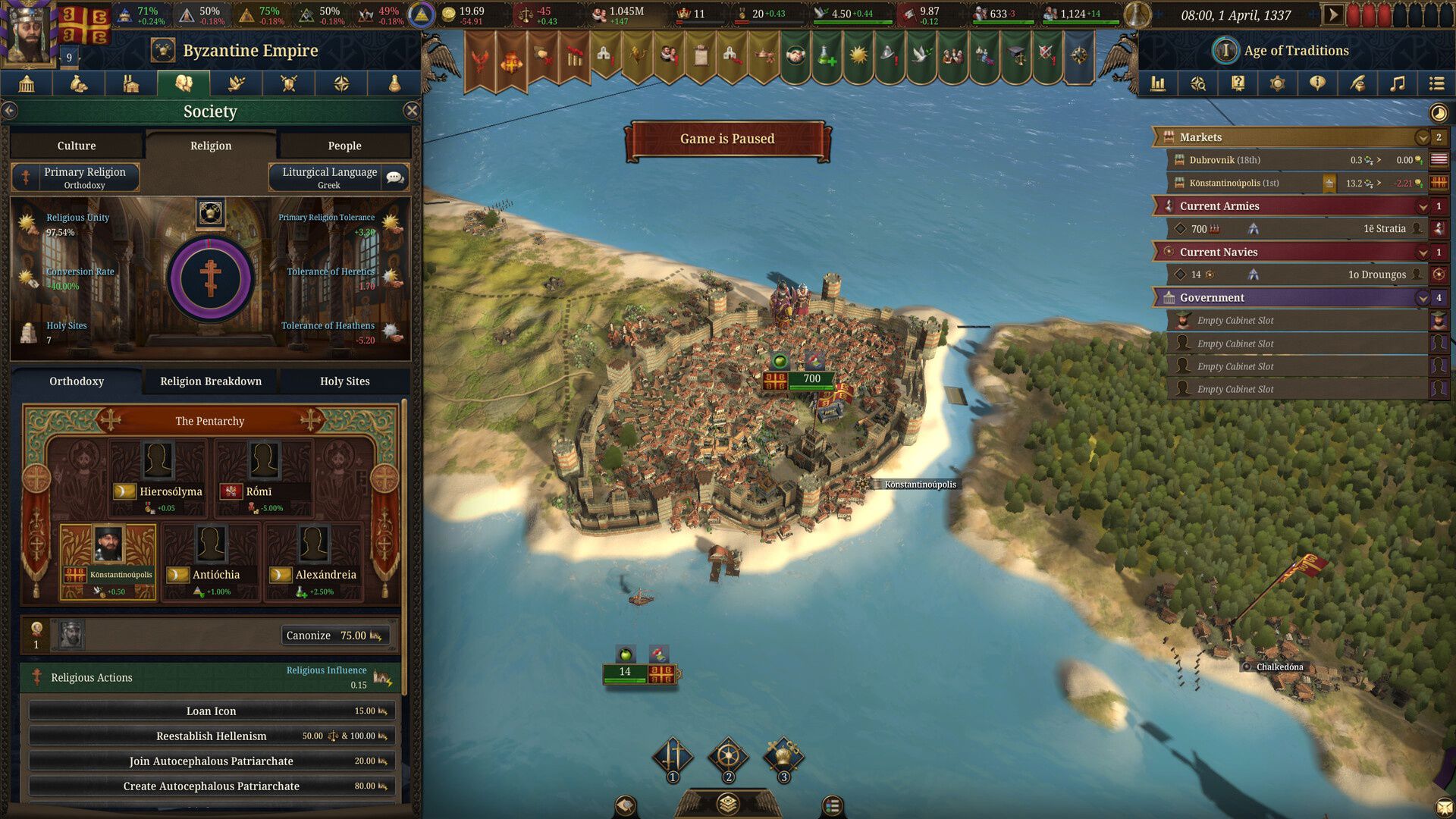 Europa Universalis 5 ilk DLC'si Fate of the Phoenix çıktı!