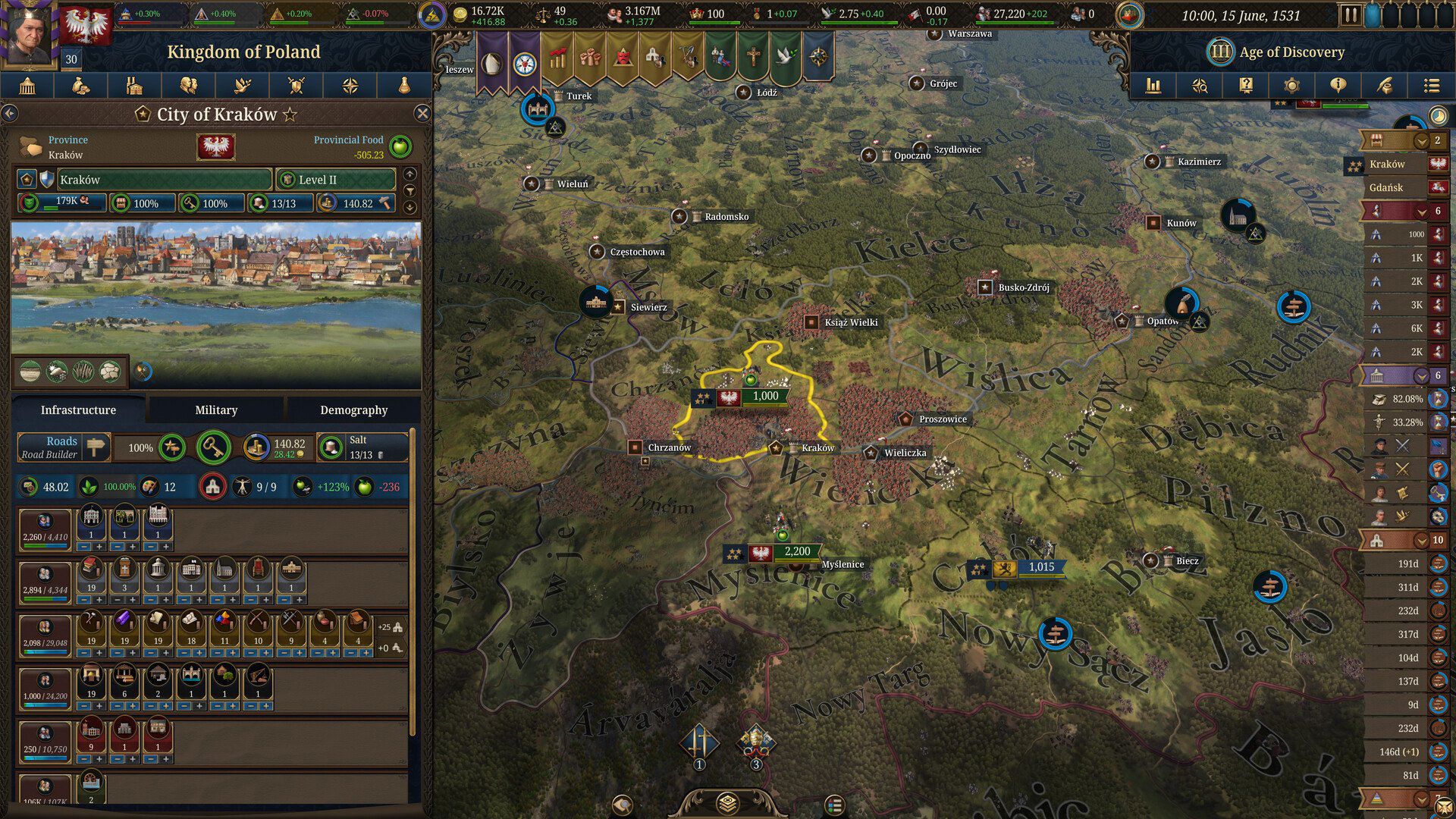 Europa Universalis 5'in yol haritası güncellendi