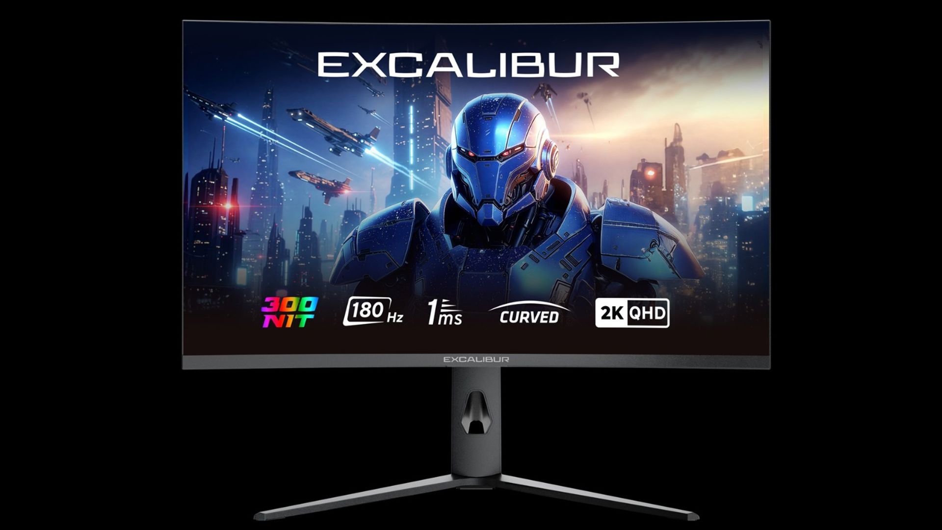 31,5 inç kavisli ekranlı yeni Excalibur monitör, 2K Quad HD ve 180 Hz yenileme hızıyla oyun ve iş tarafını tek modelde buluşturuyor.