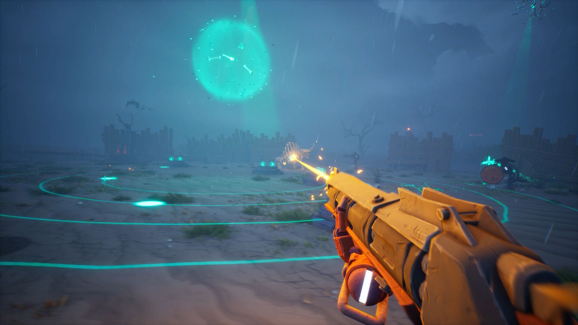 Far Far West, fantastik Vahşi Batı atmosferiyle öne çıkan co-op nişancı oyunudur.