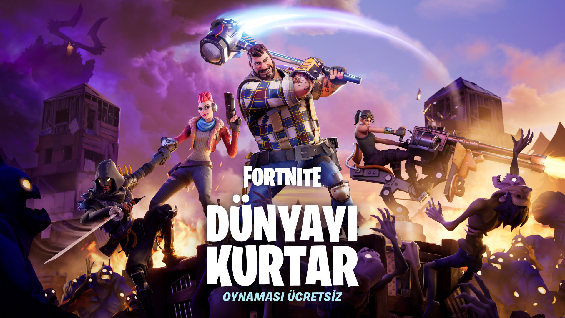 Fortnite Dünyayı Kurtar ücretsiz oluyor