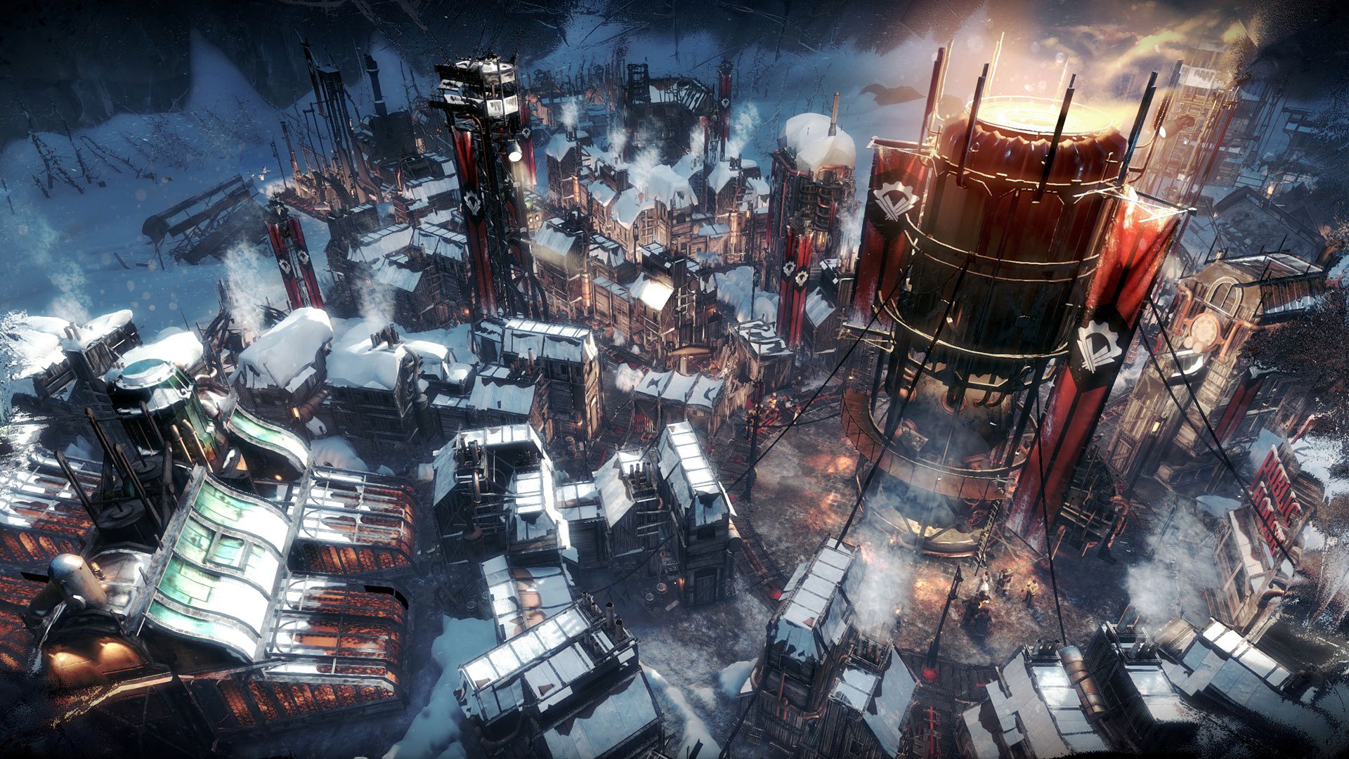 Frostpunk, 11 bit studios tarafından geliştirilen ve yayınlanan bir şehir inşa etme hayatta kalma oyunudur. 