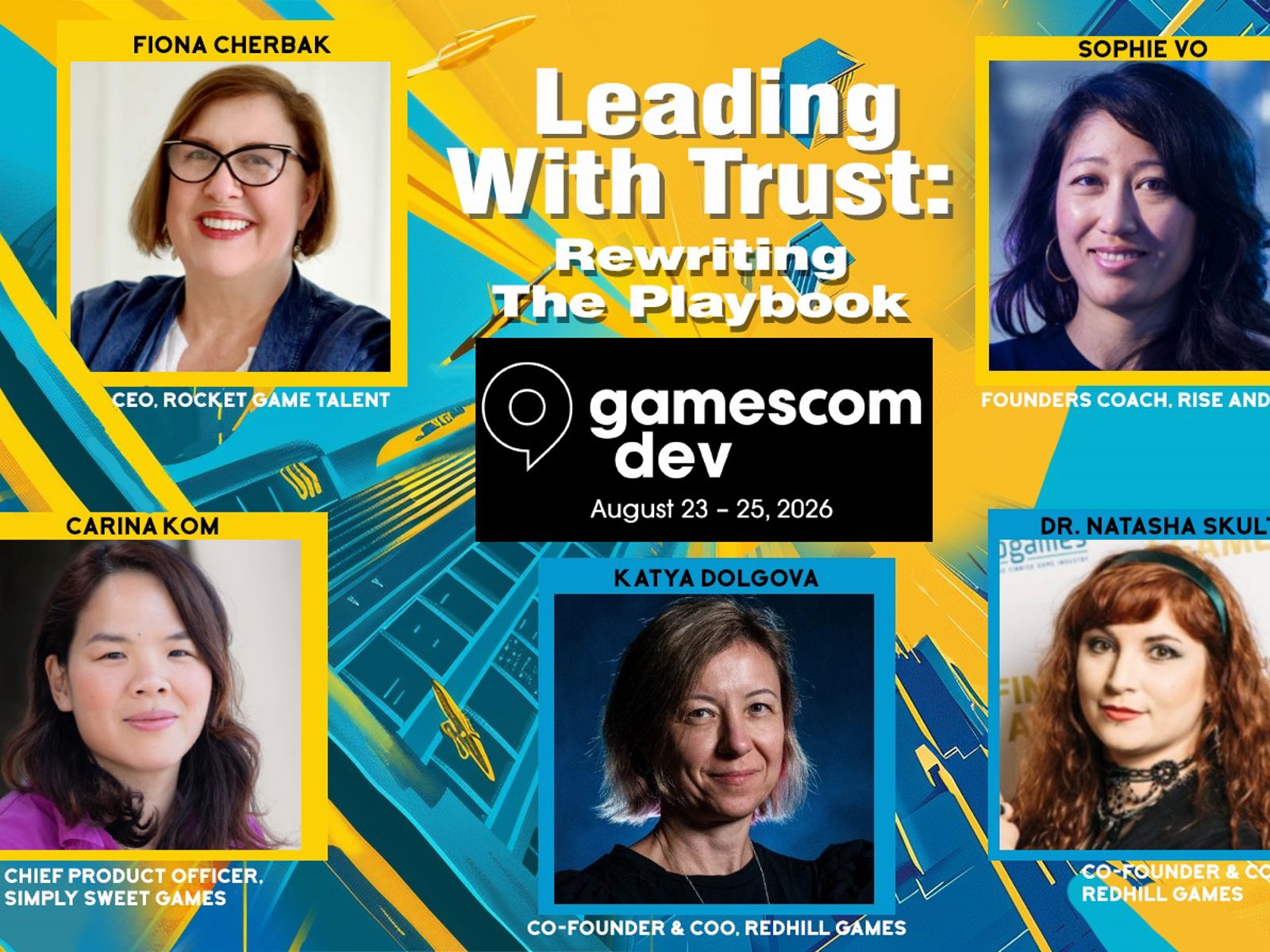 gamescom dev 2026'nın geliştirici programında beş sektör lideri, oyun dünyasında liderliği farklı bir güven modeliyle ele alacak.