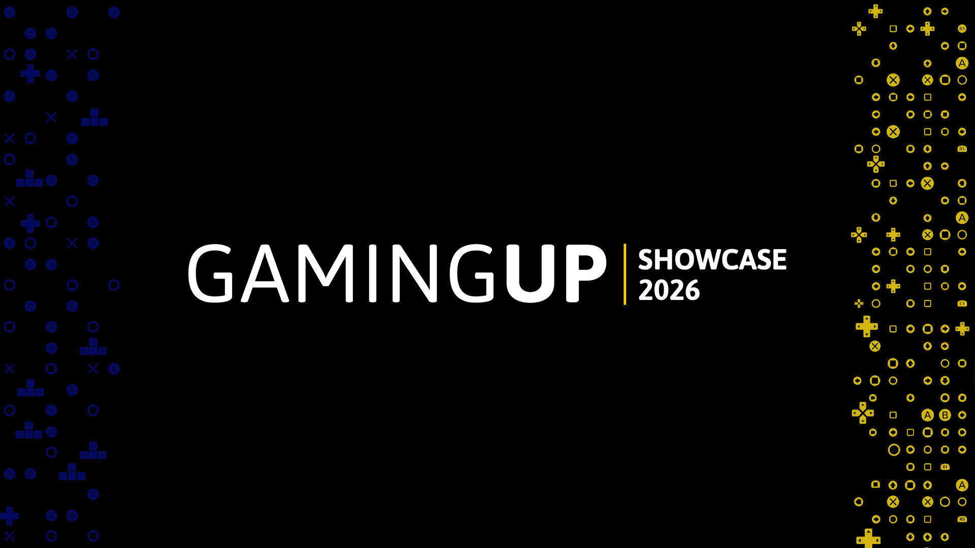 GamingUp Showcase 2026 - Görsel