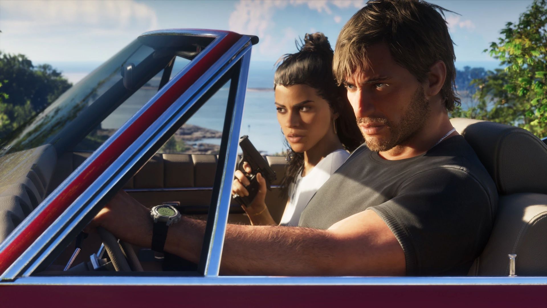 GTA 6'da oyuncular, açık dünyayı keşfederken Jason ve Lucia arasında istedikleri zaman geçiş yapabilecek.