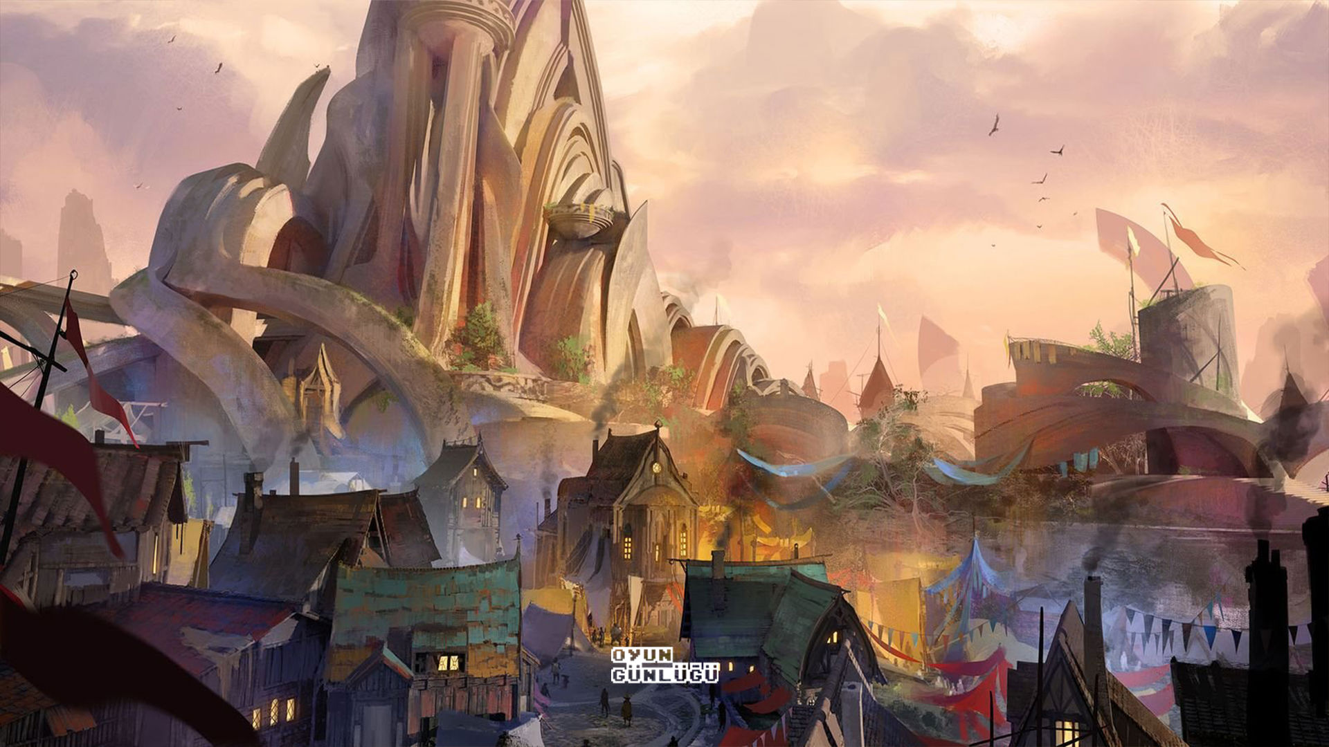 Guild Wars 3'te kasabanın kökeni, devasa bir ruhun ölümüne dayanıyor.