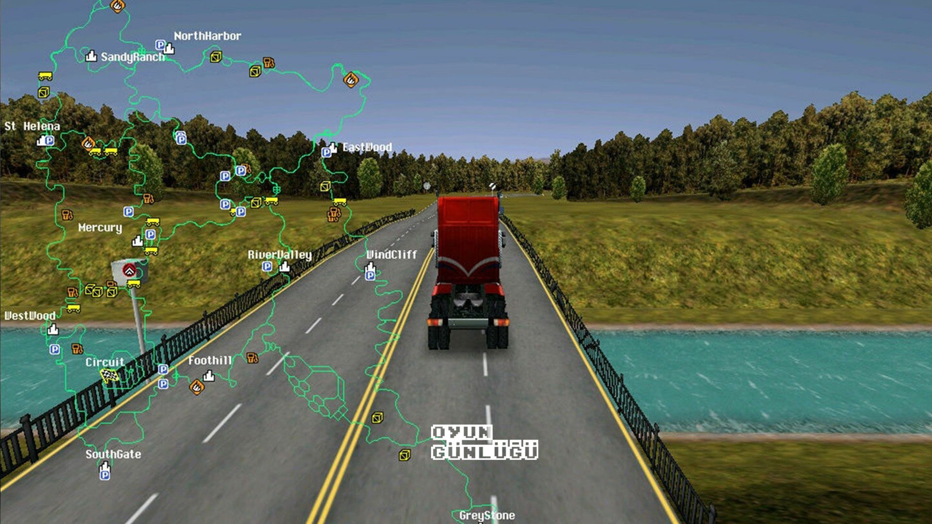 Hard Truck 2: King of the Roads'ta Grey Stone'a varmak en büyük hedeflerimizden biriydi!