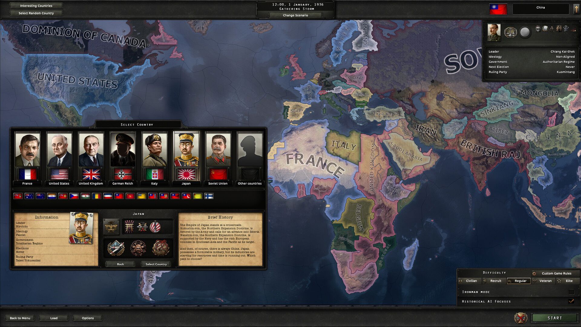 Hearts of Iron 4 - Oyun Günlüğü