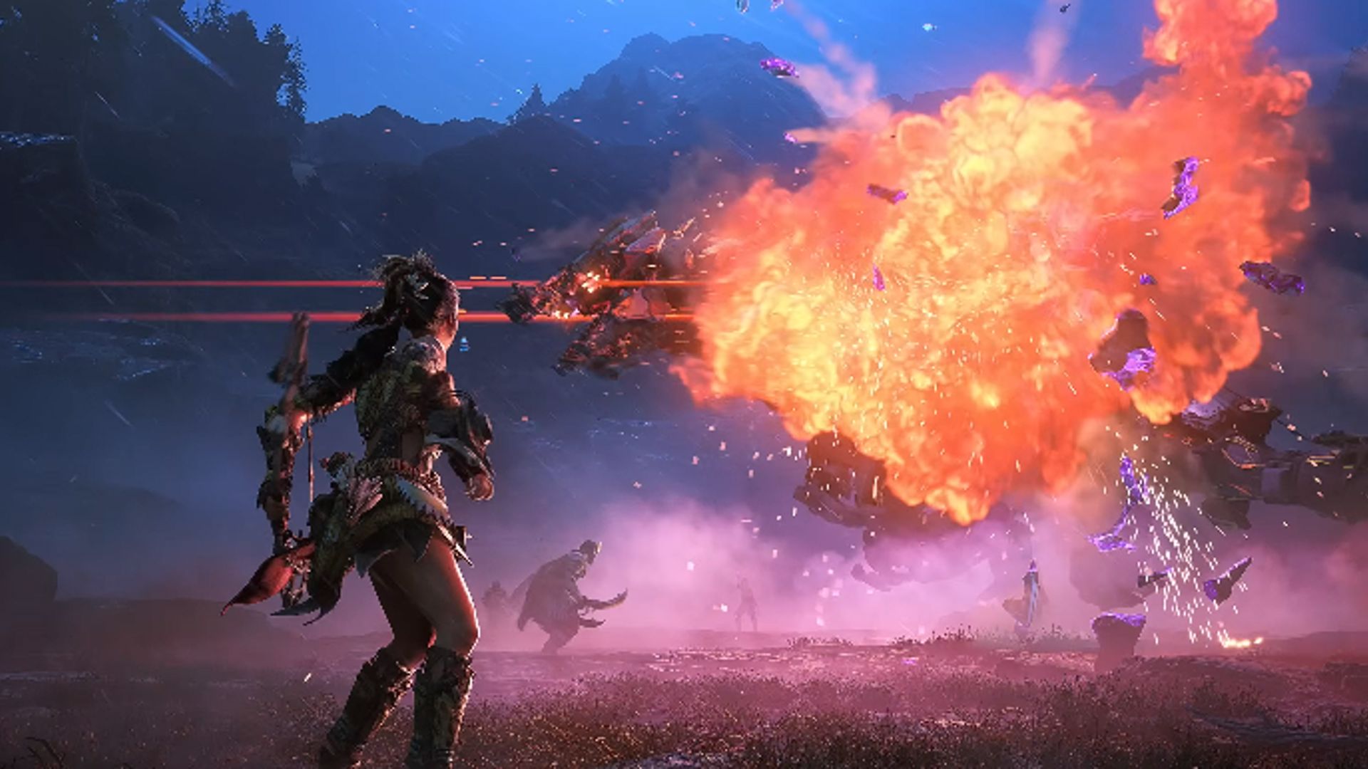 Horizon Steel Frontiers oyunundan bir sahne