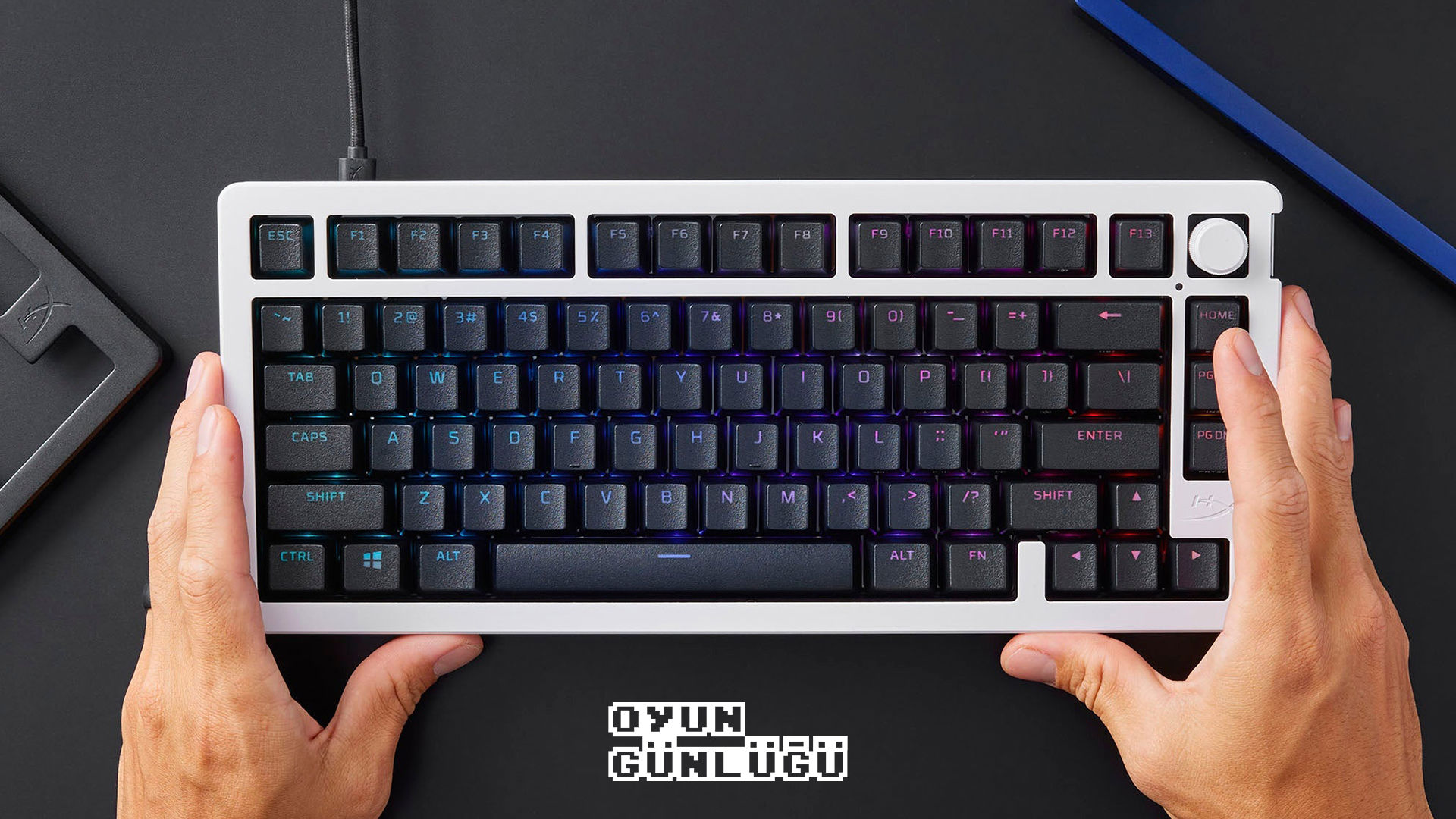 HyperX Alloy Rise 75 mekanik oyuncu klavyesi - İnceleme