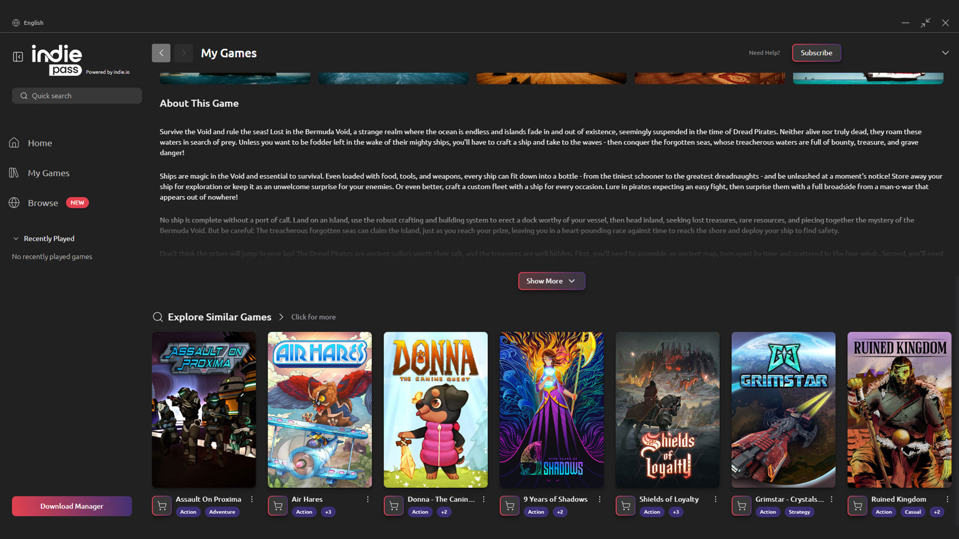 Bağımsız oyunlar için abonelik platformu Indie Pass açıldı